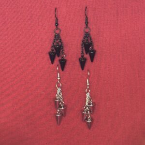 Gothic Earrings, Spike Earrings "The Big Spikes"