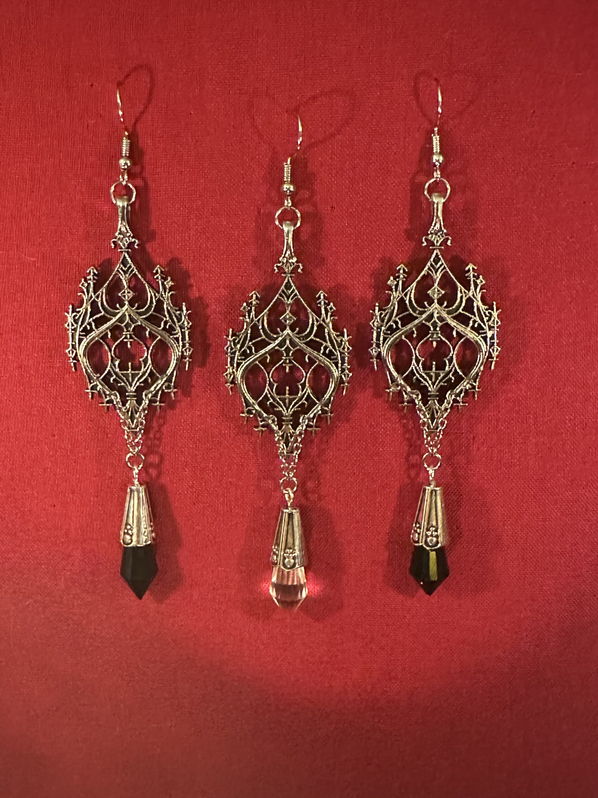 The Queen's Choice - In Black, Clear, or Red Crystals - Image 2